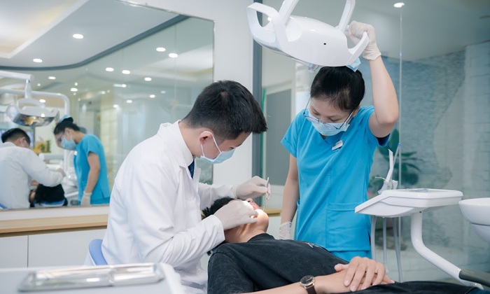 Trang thiết bị hiện đại hỗ trợ tại nha khoa Việt Úc